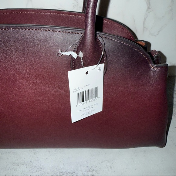 Coach Empire Carryall Bag 34 Merlot NWT - Picture 8 of 8